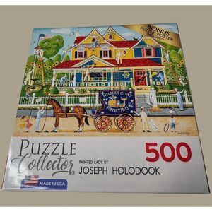 Rose Art 500 Piece "Painted Lady" by Joseph Holodook Jigsaw Puzzle
